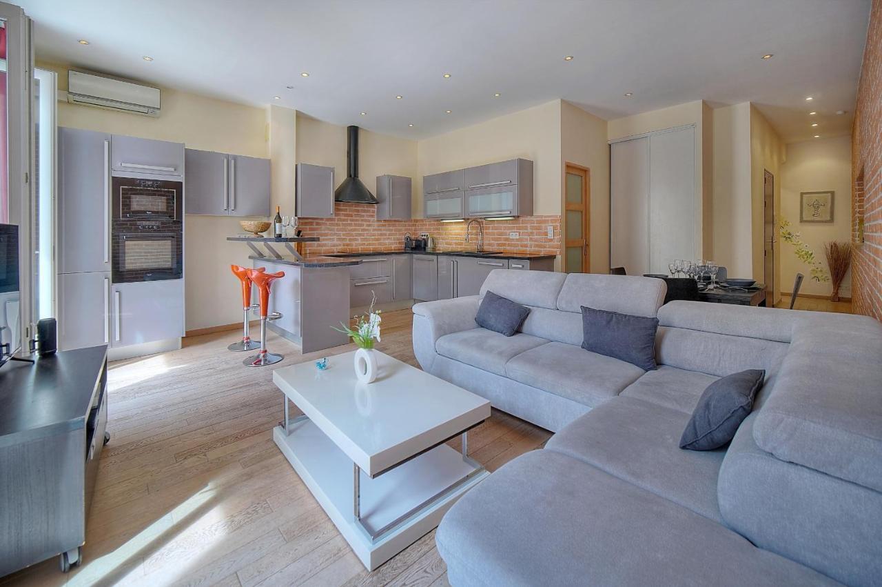 Moderne 3 Pieces Idealement Situe Centre De Cannes L! A2B22 Esterno foto