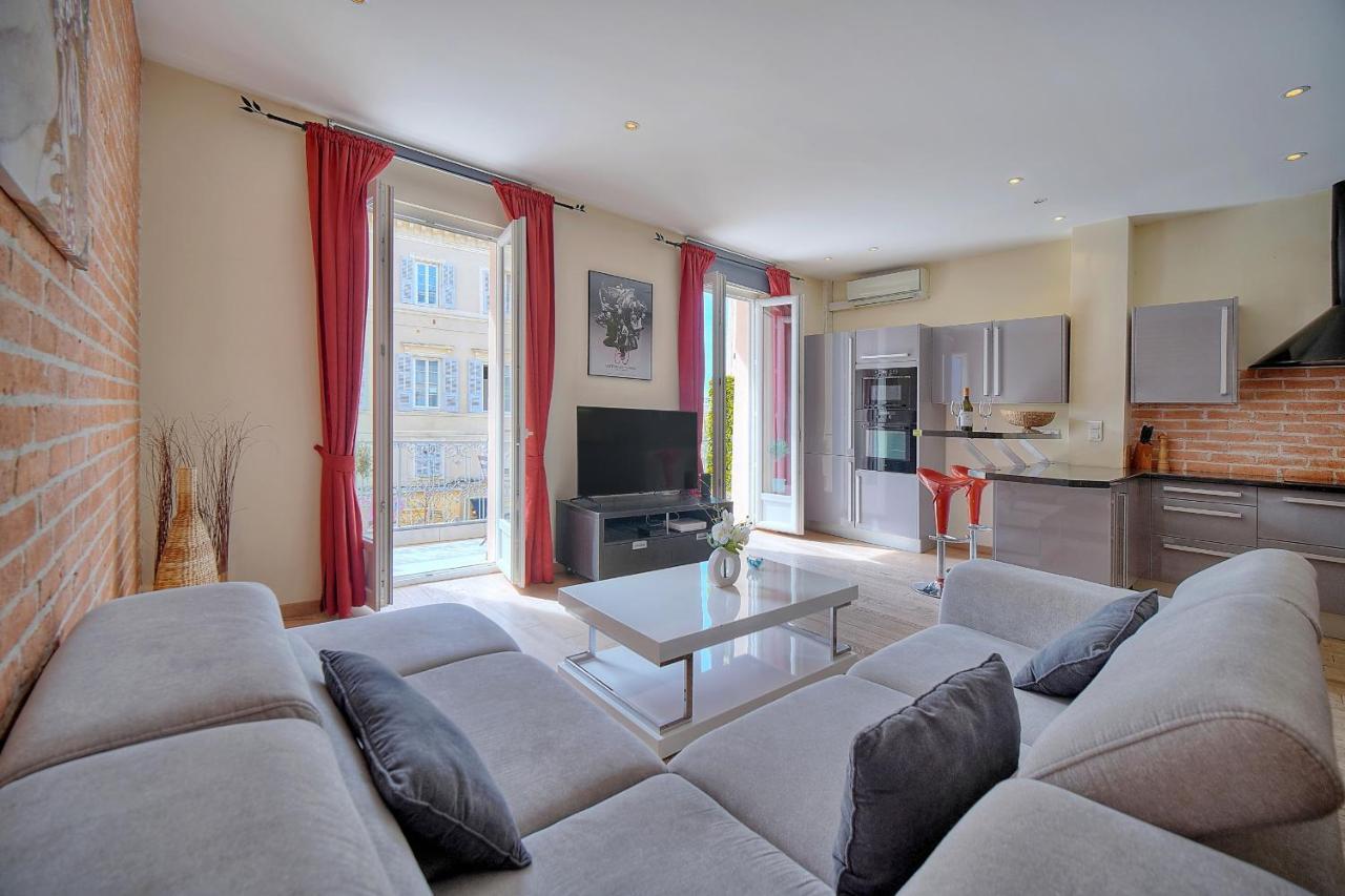 Moderne 3 Pieces Idealement Situe Centre De Cannes L! A2B22 Esterno foto